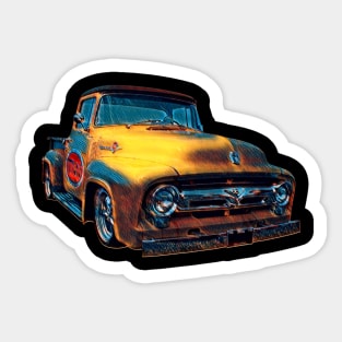 Ford F100 Pickup Sticker